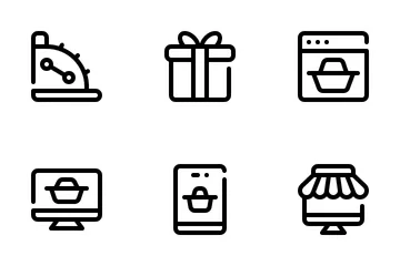 Online Shopping Icon Pack