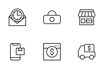 Online Shopping Icon Pack