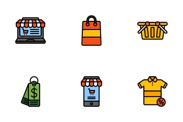 Online Shopping Icon Pack