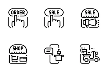 Online Shopping Icon Pack