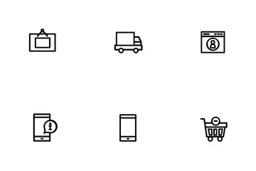 Online Shopping Icon Pack