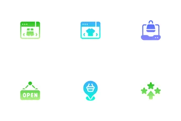 Online Shopping Icon Pack