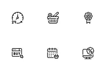 Online Shopping Icon Pack