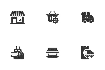 Online Shopping Icon Pack