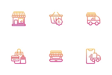 Online Shopping Icon Pack