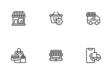 Online Shopping Icon Pack