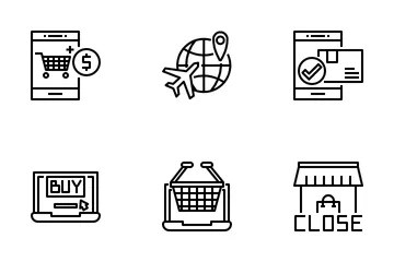 Online Shopping Icon Pack