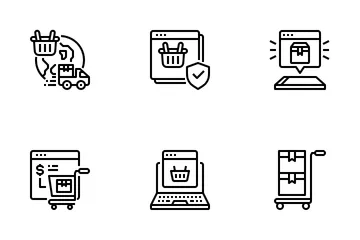 Online Shopping Icon Pack