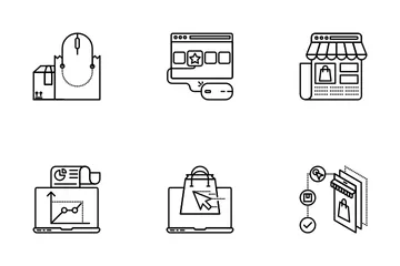 Online Shopping Icon Pack