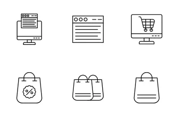 Online Shopping Icon Pack