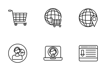 Online Shopping Icon Pack