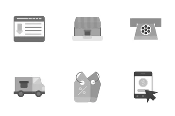 Online Shopping Icon Pack