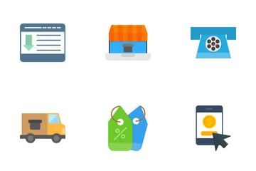 Online Shopping Icon Pack