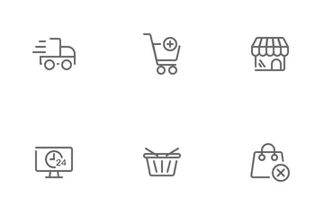 Online Shopping Icon Pack