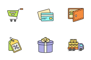 Online Shopping Icon Pack