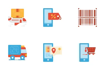 Online Shopping & Retail Icon Pack