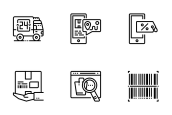 Online Shopping & Retail Icon Pack
