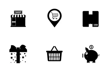 Online Shopping Store Icon Pack