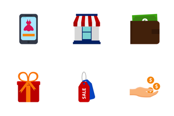 Online Shopping Vol 1 Icon Pack