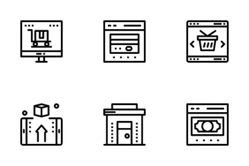 Online Shopping Vol 2 Icon Pack