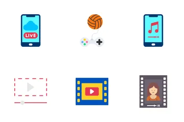 Online Streaming Icon Pack