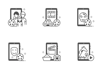 Online Streaming Icon Pack