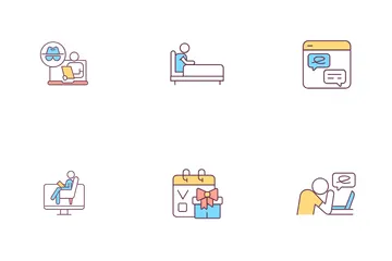 Online Therapy Icon Pack