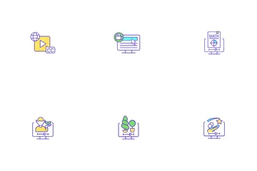 Online Tutorials Icon Pack