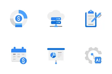 Operaciones de negocios Paquete de Iconos
