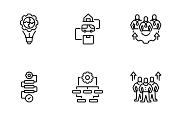 Operations Management Icon Pack