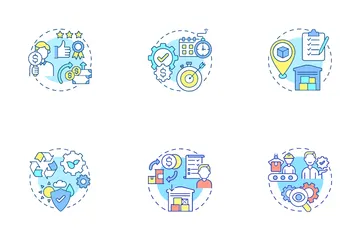 Operations Management Icon Pack