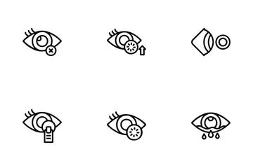 Ophtalmologie Pack d'Icônes