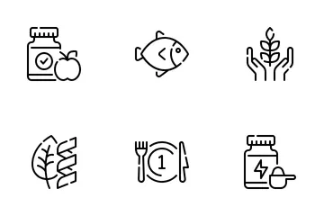 Optimal Nutrition Icon Pack