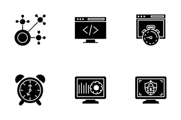 Optimisation des moteurs de recherche 2 Pack d'Icônes