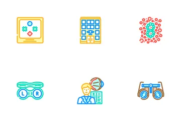 Optometry Vision Eyewear Icon Pack