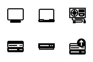 Ordinateur et bureau Icon Pack