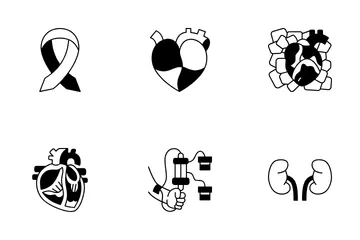 Organ Donation Icon Pack