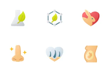 Organic Cosmetic Icon Pack