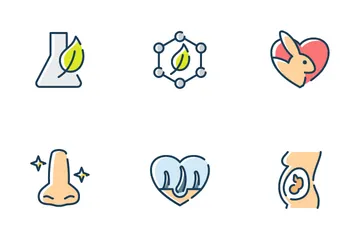 Organic Cosmetic Icon Pack