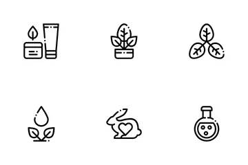 Organic Cosmetics Icon Pack