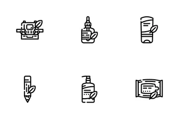 Organic Cosmetics Icon Pack