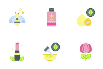 Organic Cosmetics Icon Pack