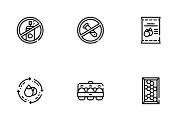 Organic Eco Farming Icon Pack