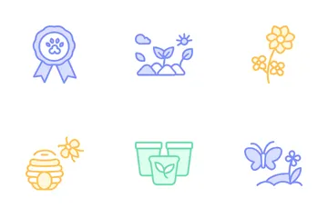 Organic Farming Icon Pack