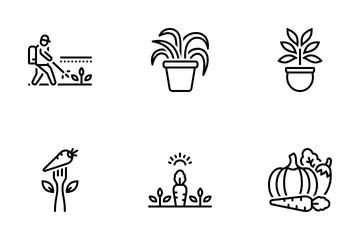 Organic Farming Icon Pack