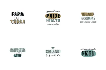 Organic Food Icon Pack
