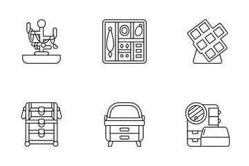Organizadores de maquillaje Paquete de Iconos