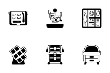 Organizadores de maquillaje Paquete de Iconos