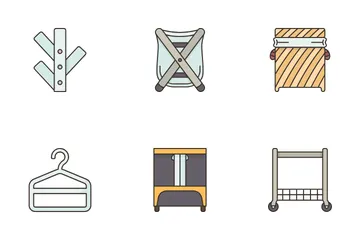 Organizadores de ropa Paquete de Iconos