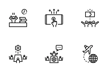 Organization Management Icon Pack